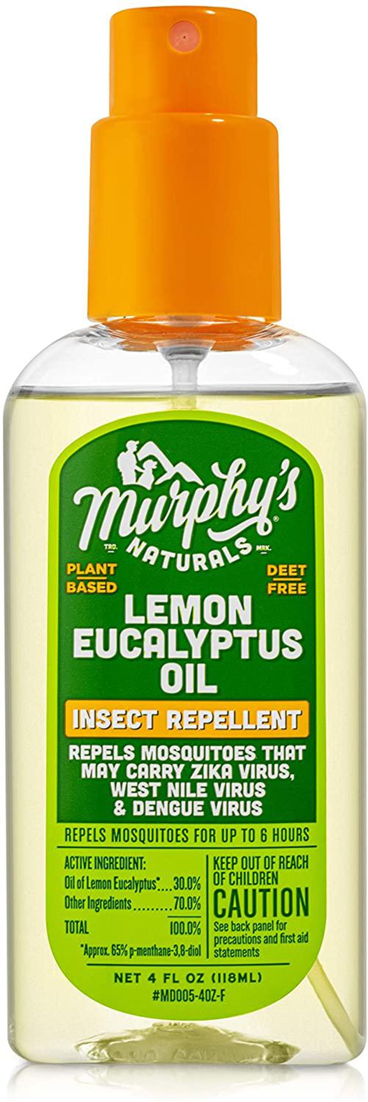 murphys naturals lemon eucalyptus oil insect repellent spray