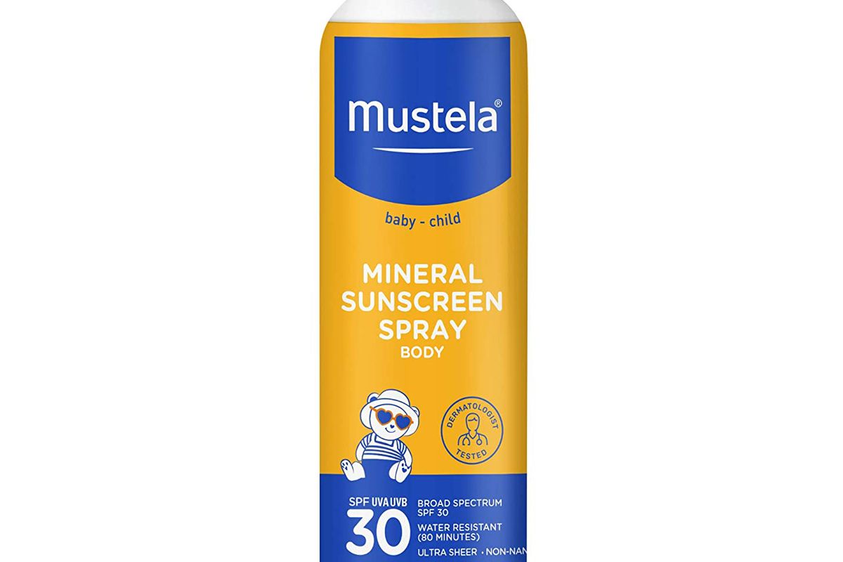 mustela spf 30 mineral sunscreen spray