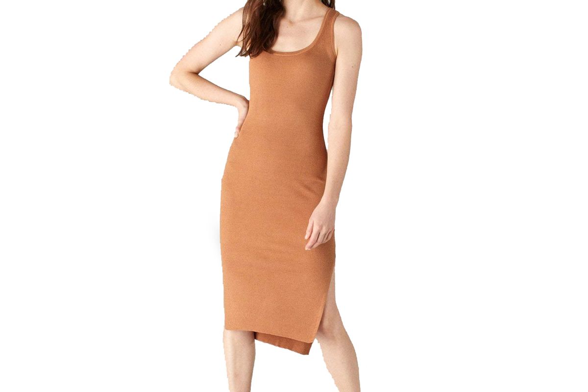 naadam tank dress with side slits