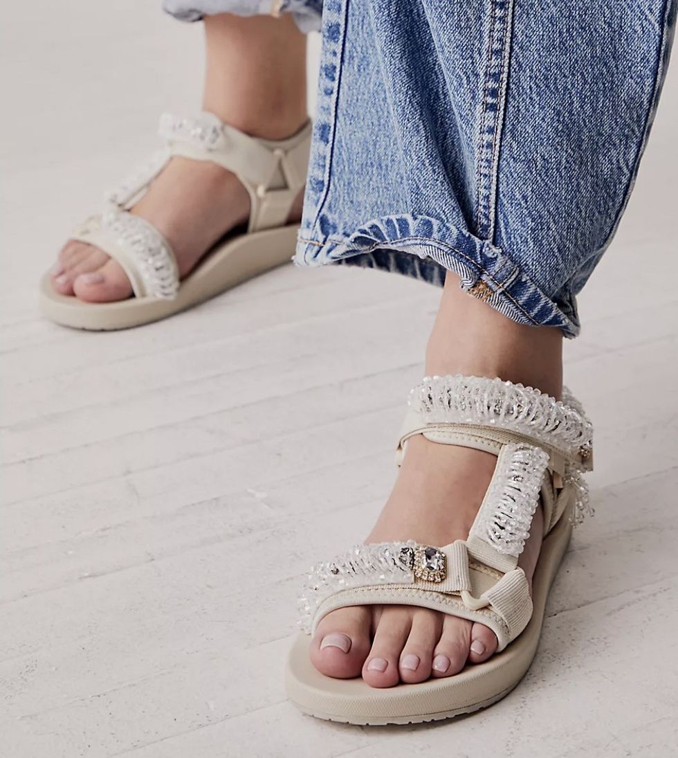 Nan-ku Bejeweled Sport Sandals