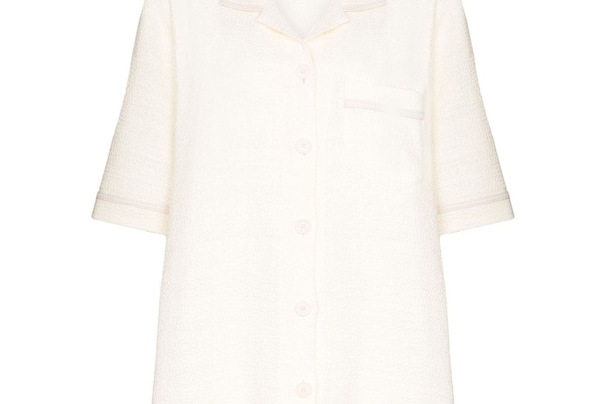 nanushka ella oversized shirt