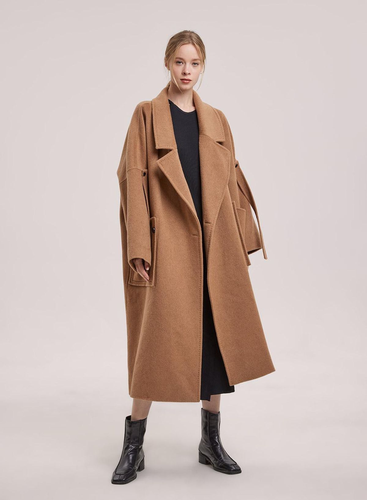 Nap Shawl Collar Coat