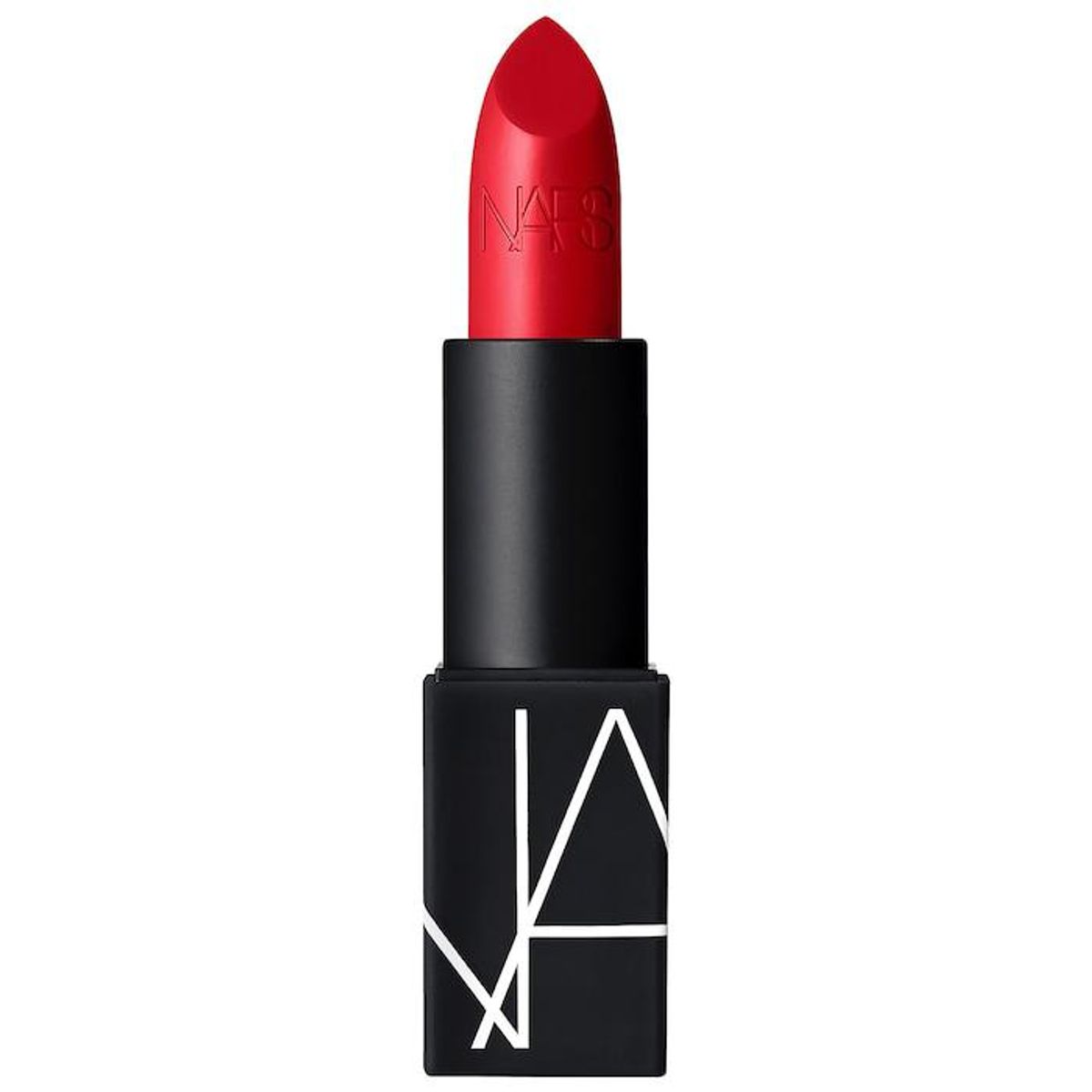 nars poppy red lipstick