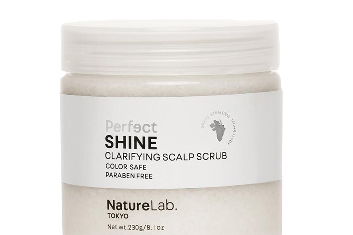 naturelab tokyo perfect shine shine clarifying scalp scrub