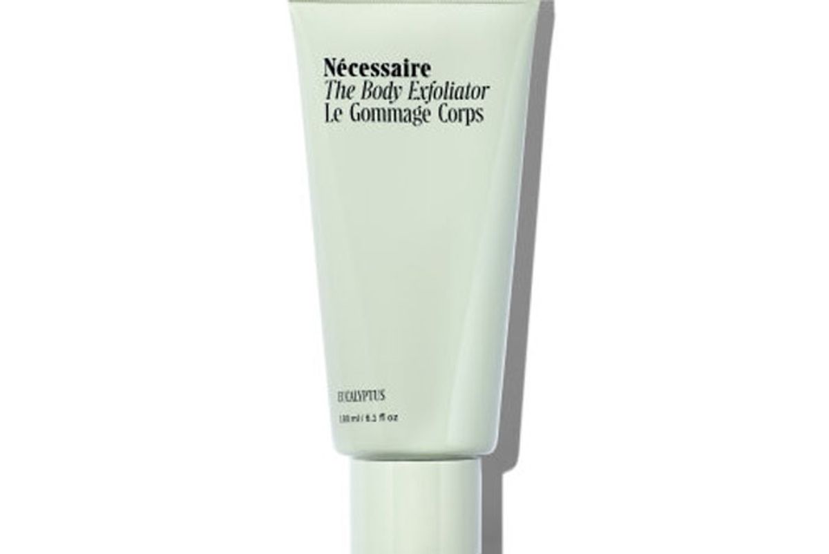 necessaire the body exfoliator with bamboo charcoal