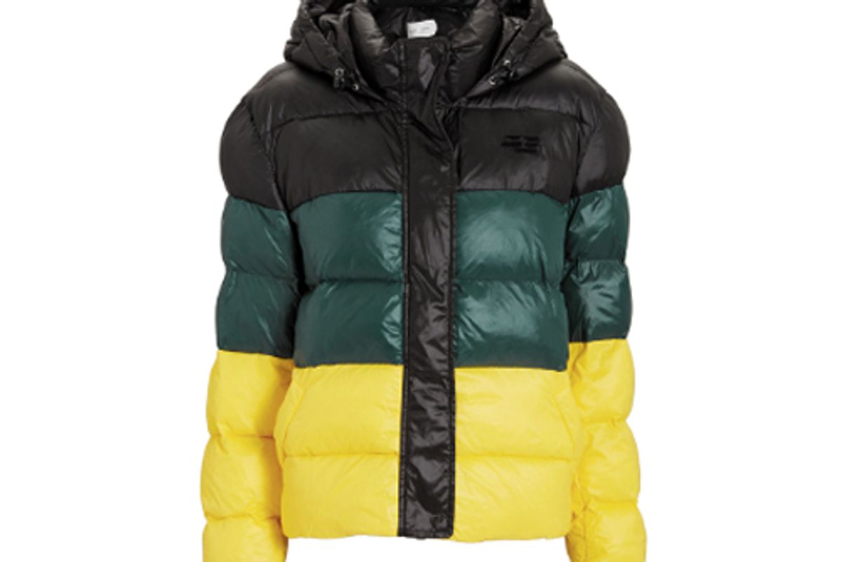 need supply hooded coat puffer nylon