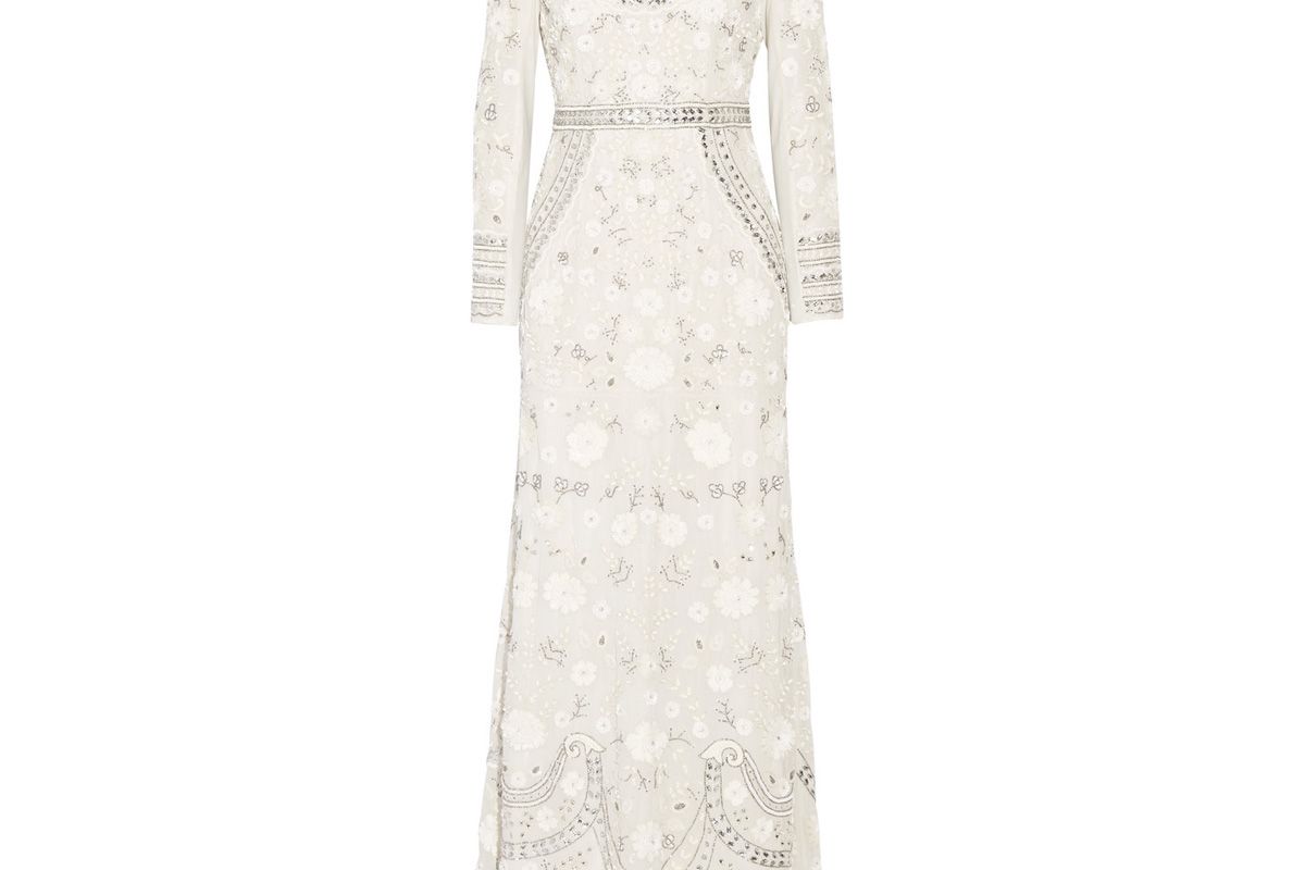 needle and thread bridal embellished tulle gown
