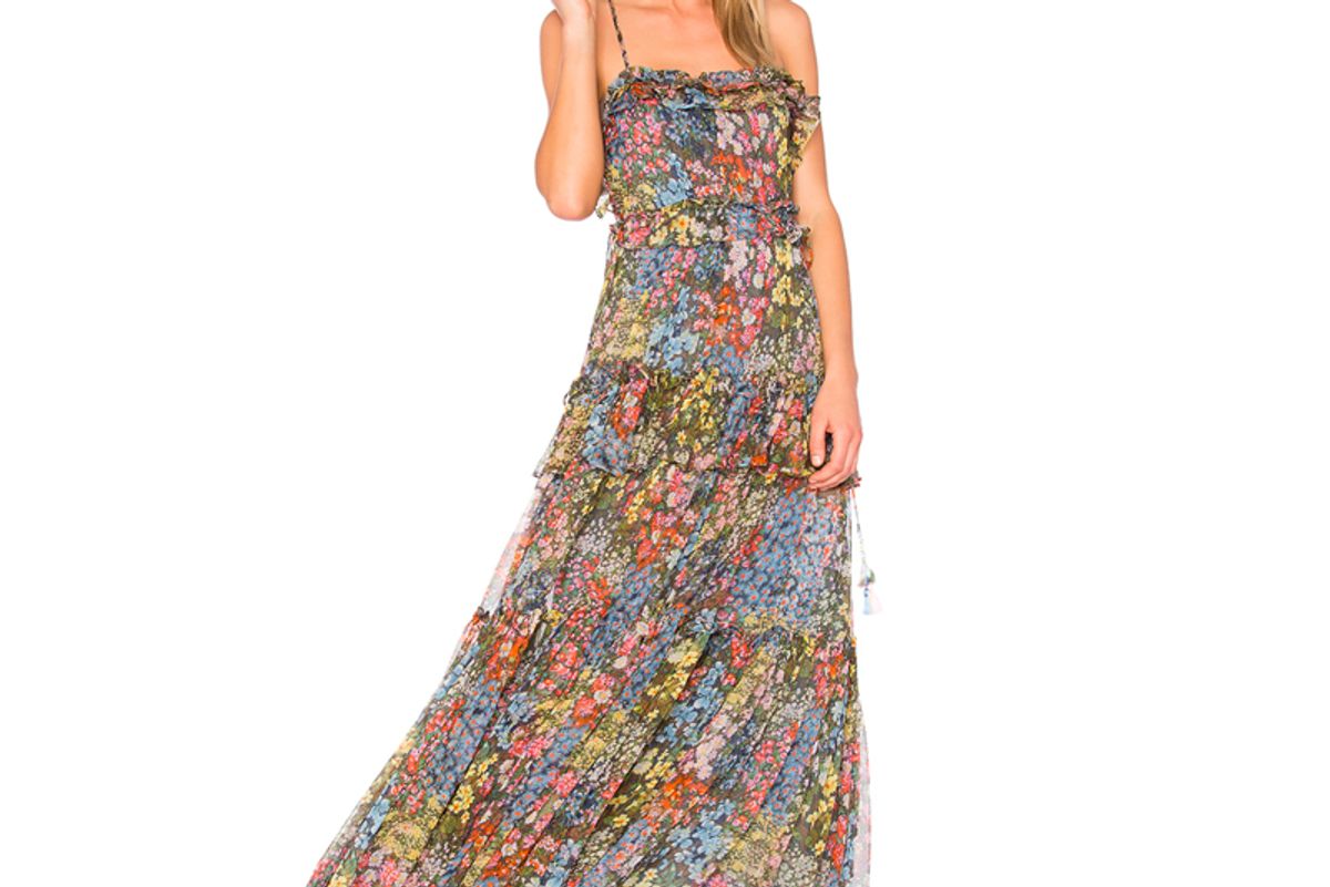 Flowerbed Maxi Dress