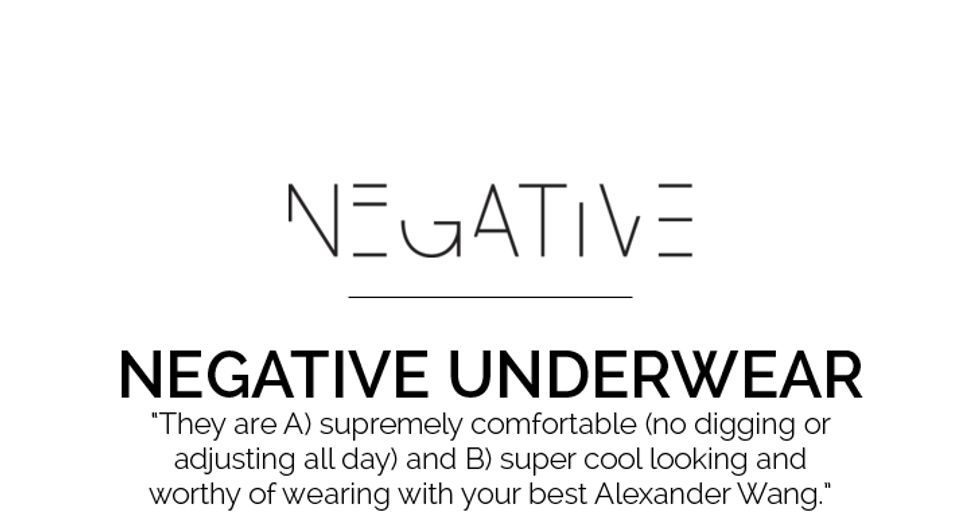 negative underwear