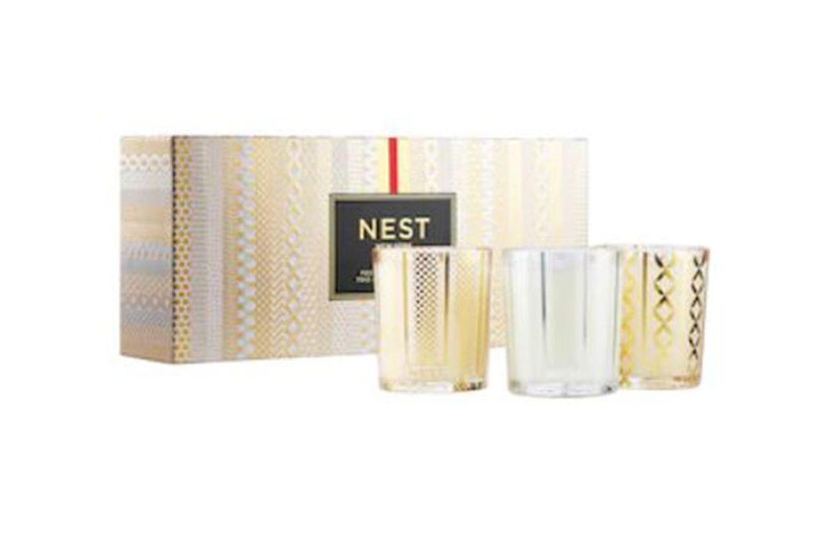 nest festive votivo trio set