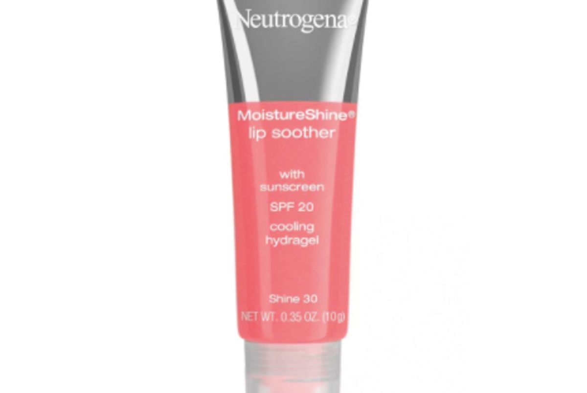 neutrogena lip gloss moisture shine lip soothers spf 20