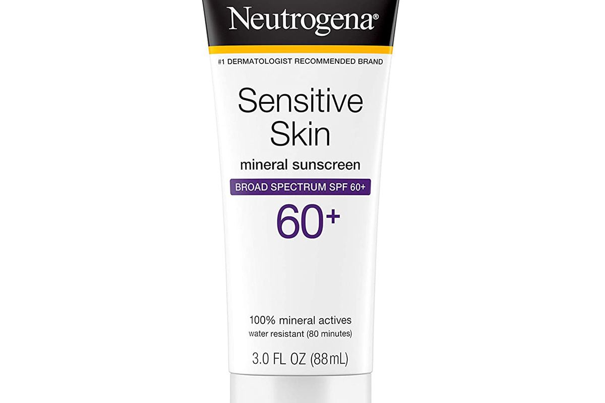 neutrogena sensitive skin mineral sunscreen broad spectrum spf 60