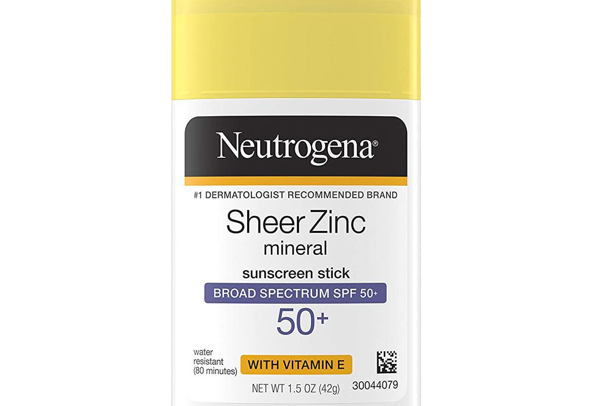 neutrogena sheer zinc oxide mineral sunscreen stick