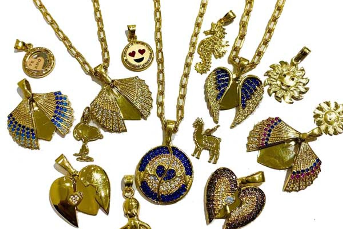 newtop jewelry gold charm necklaces