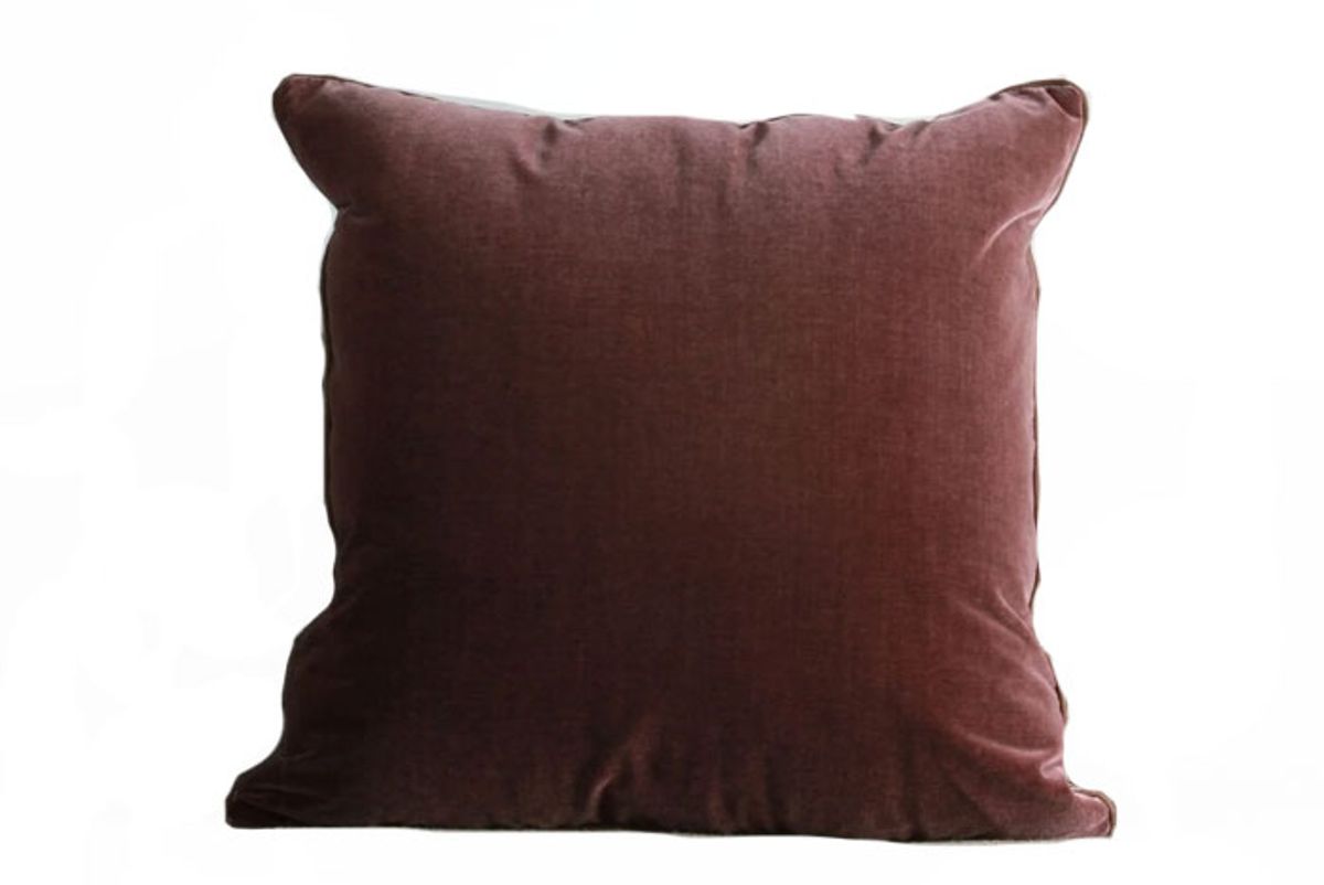 nickey kehoe velvet pillow