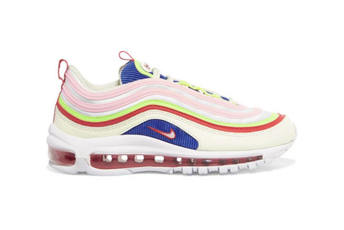 nike air max 97 se leather and mesh sneakers