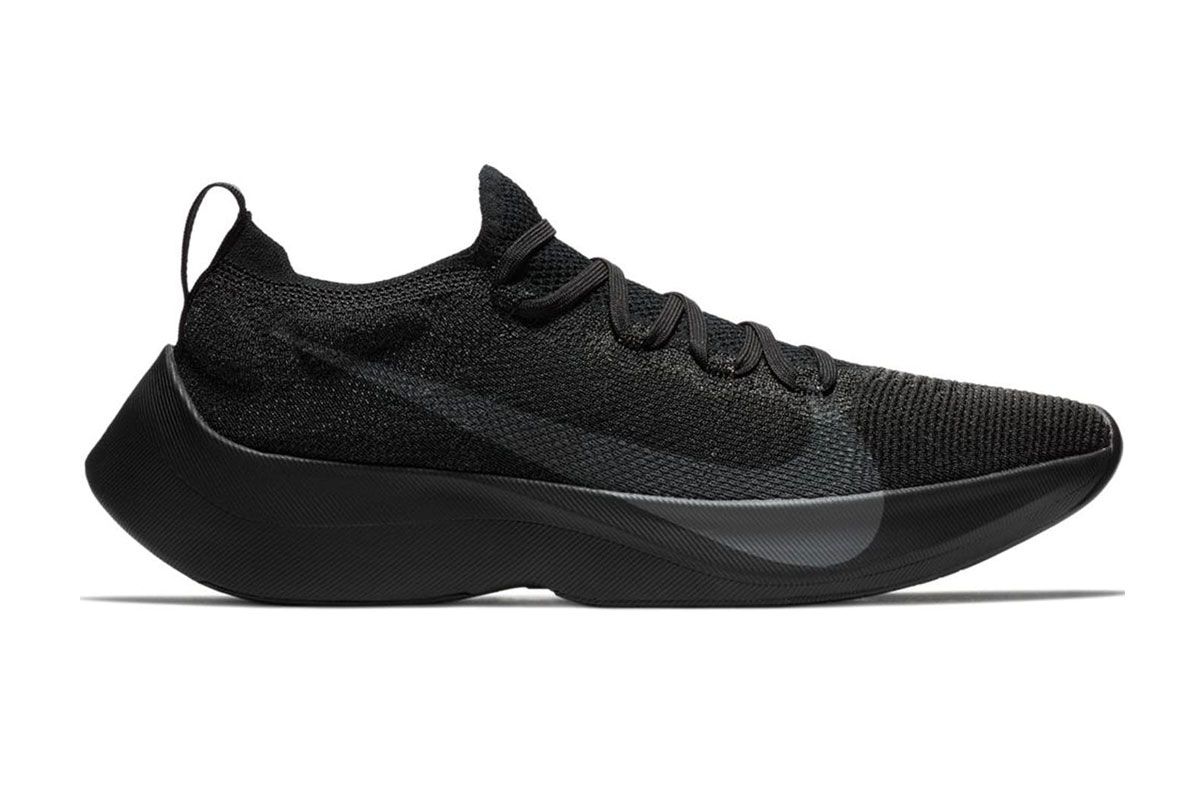 nike vapor street flyknit in black