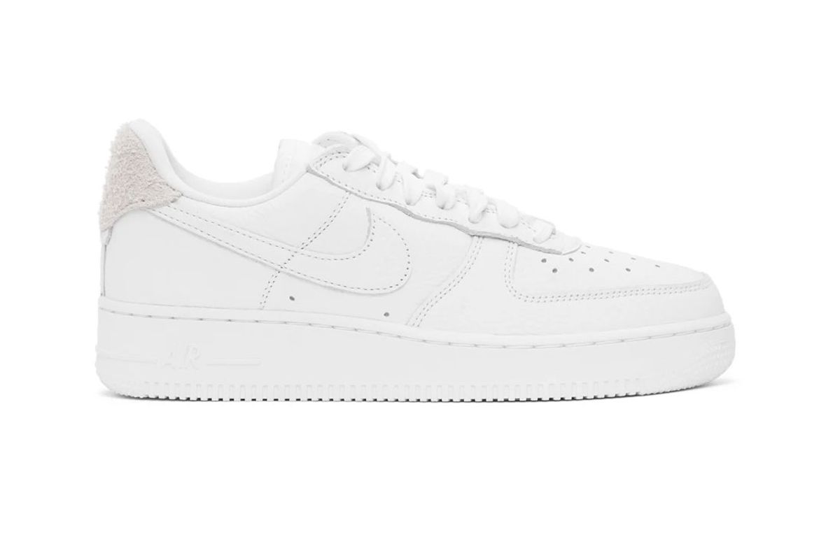 nike white air force 1 07 craft sneakers