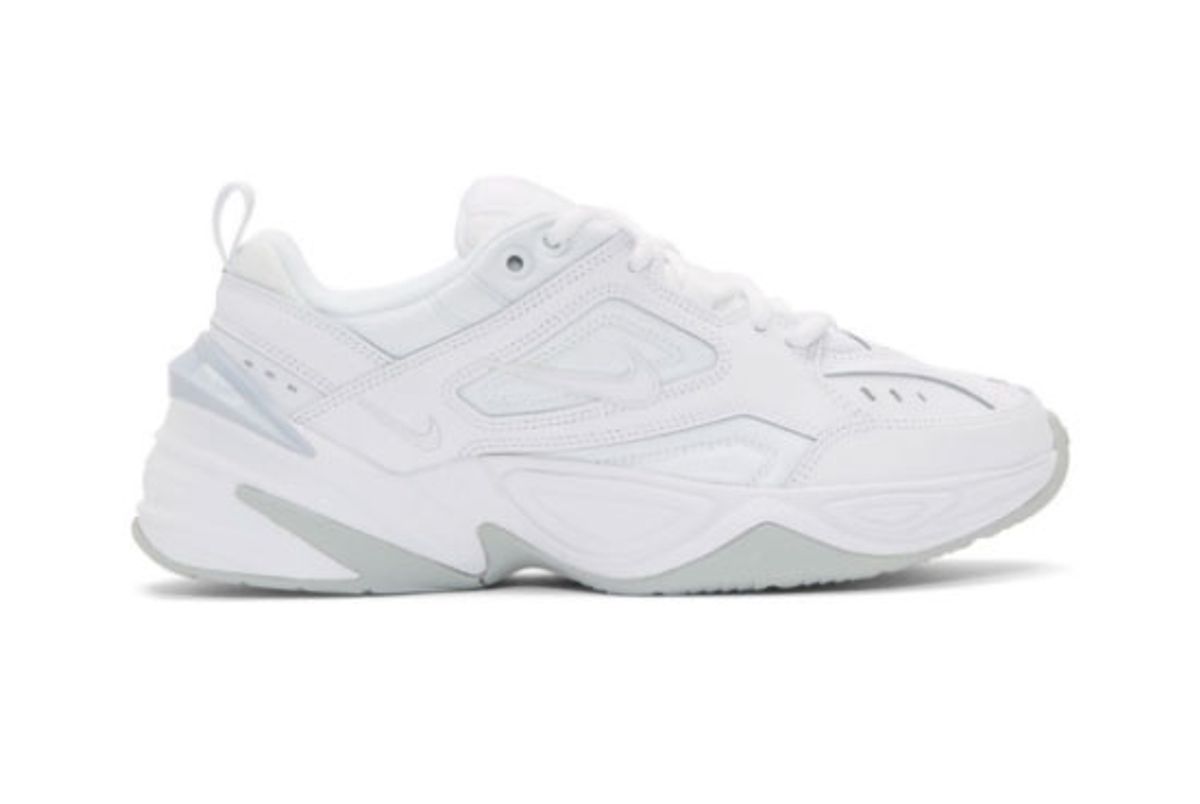 nike white m2k tekno sneakers