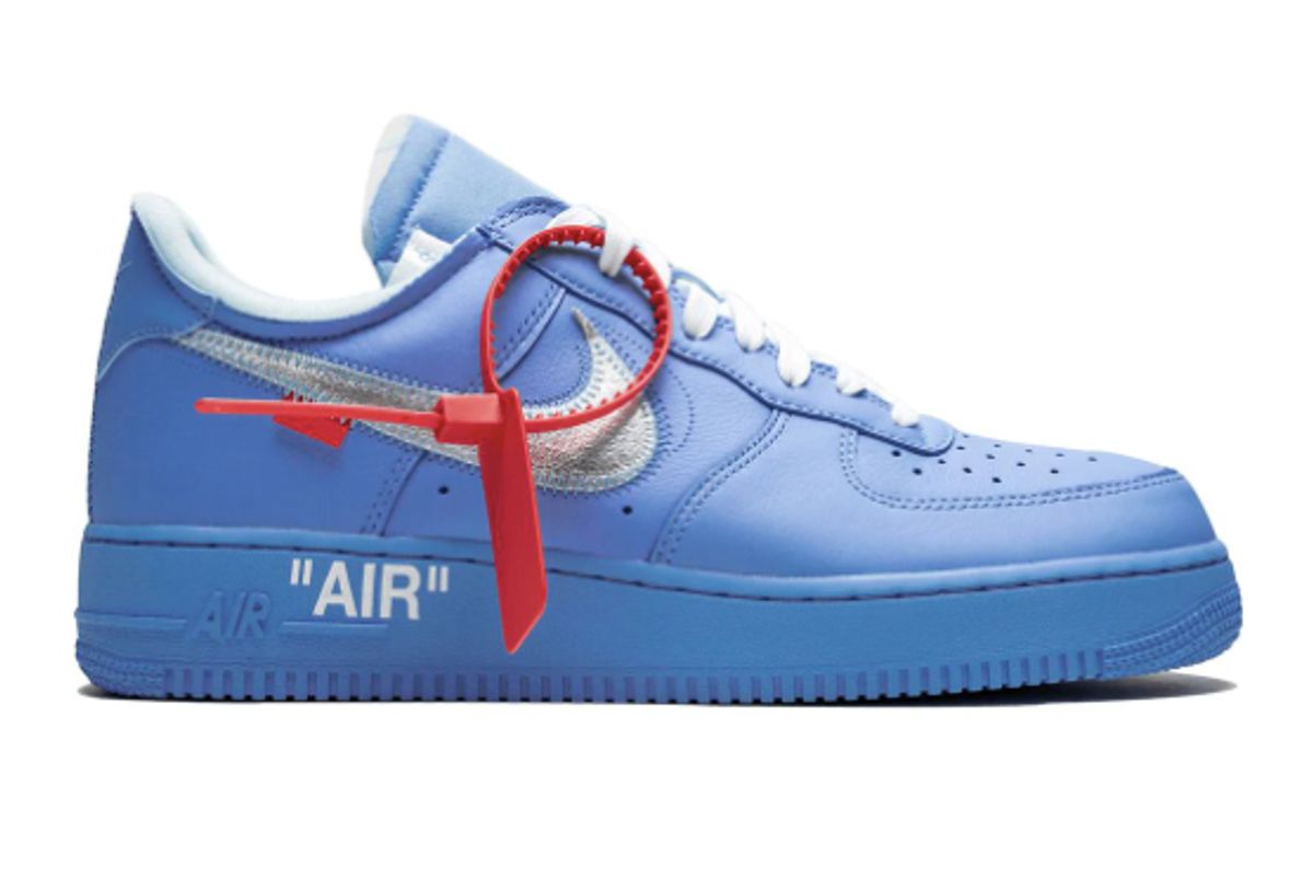 nike x off-white air force 1 low mca sneakers