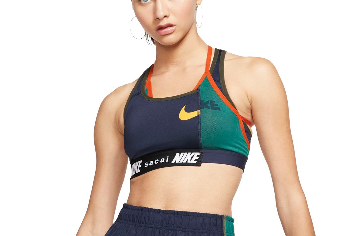 nike x sacai womens hybrid bra