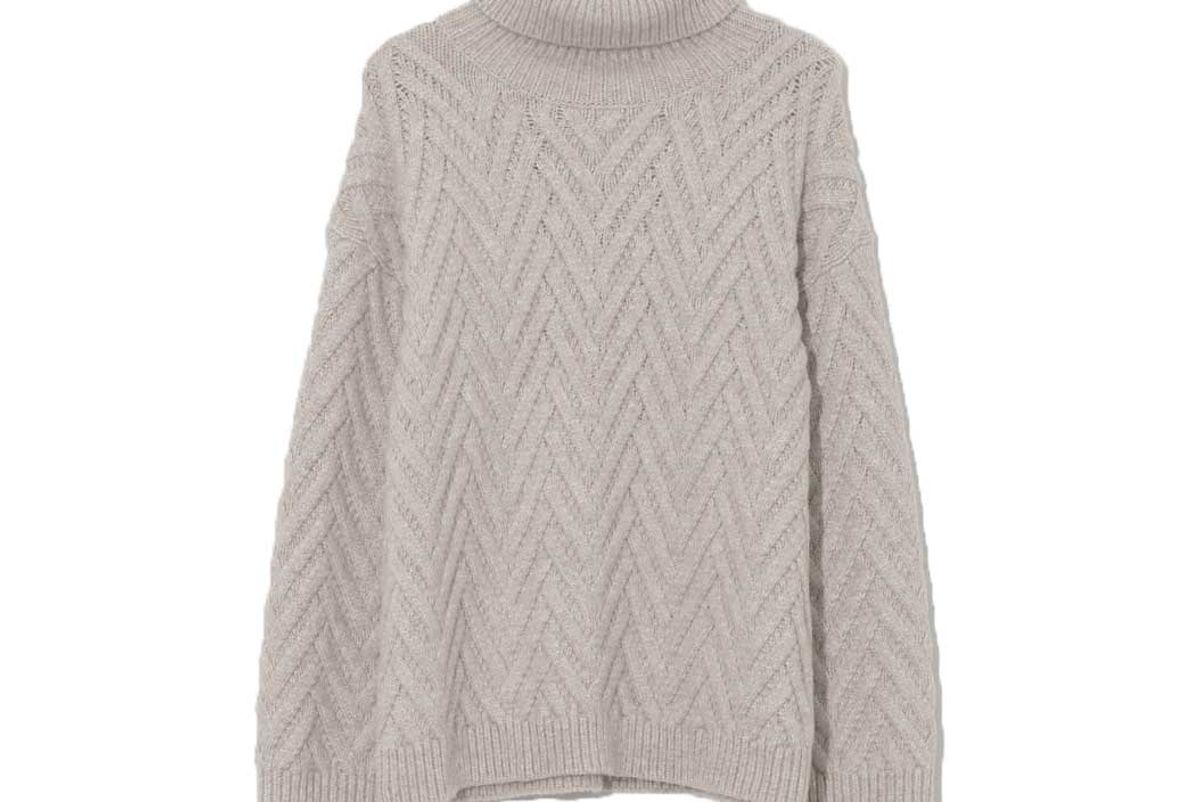 nili lotan oatmeal melange lee sweater