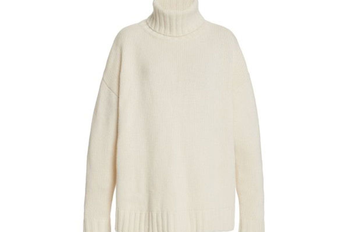 nili lotan rently oversized cashmere turtleneck sweater