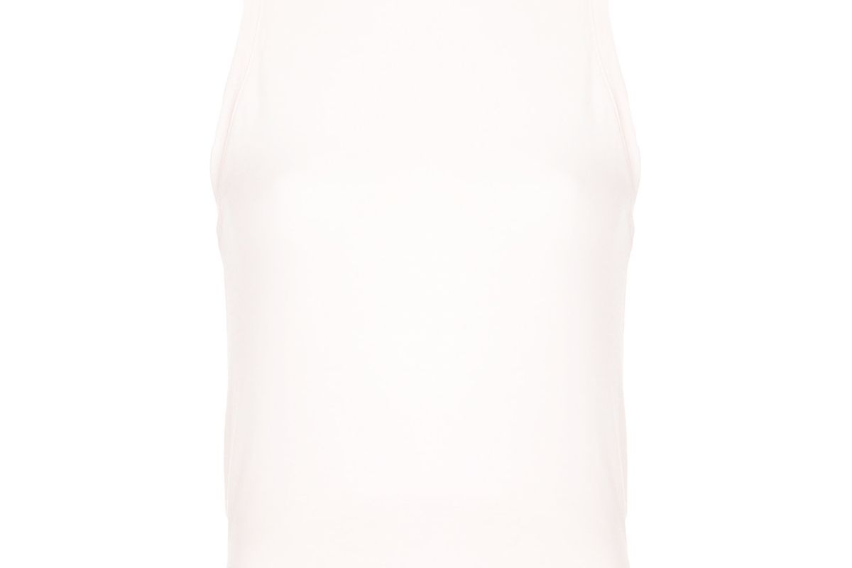 nimble activewear tie up gather tank top