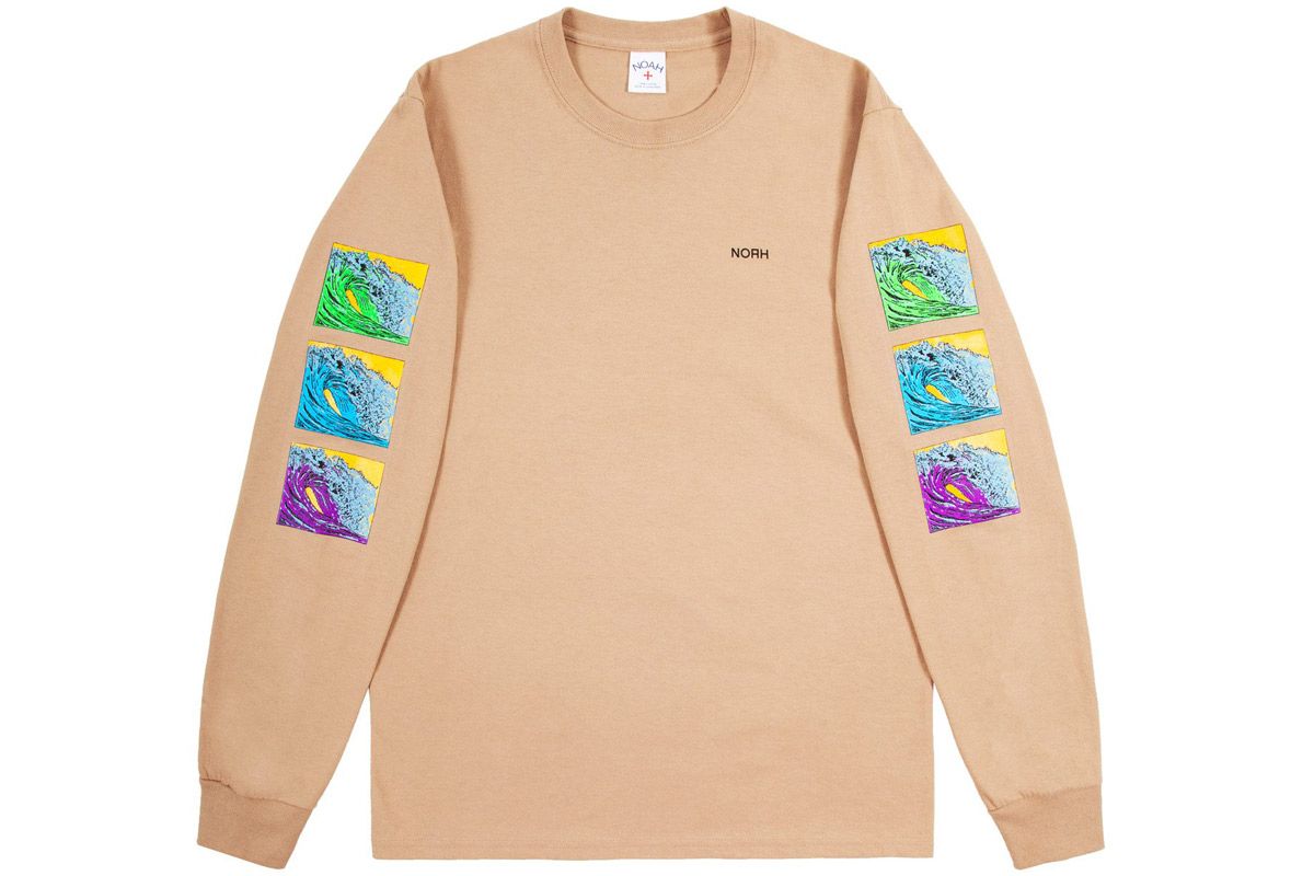 noah ny long sleeve waves tee