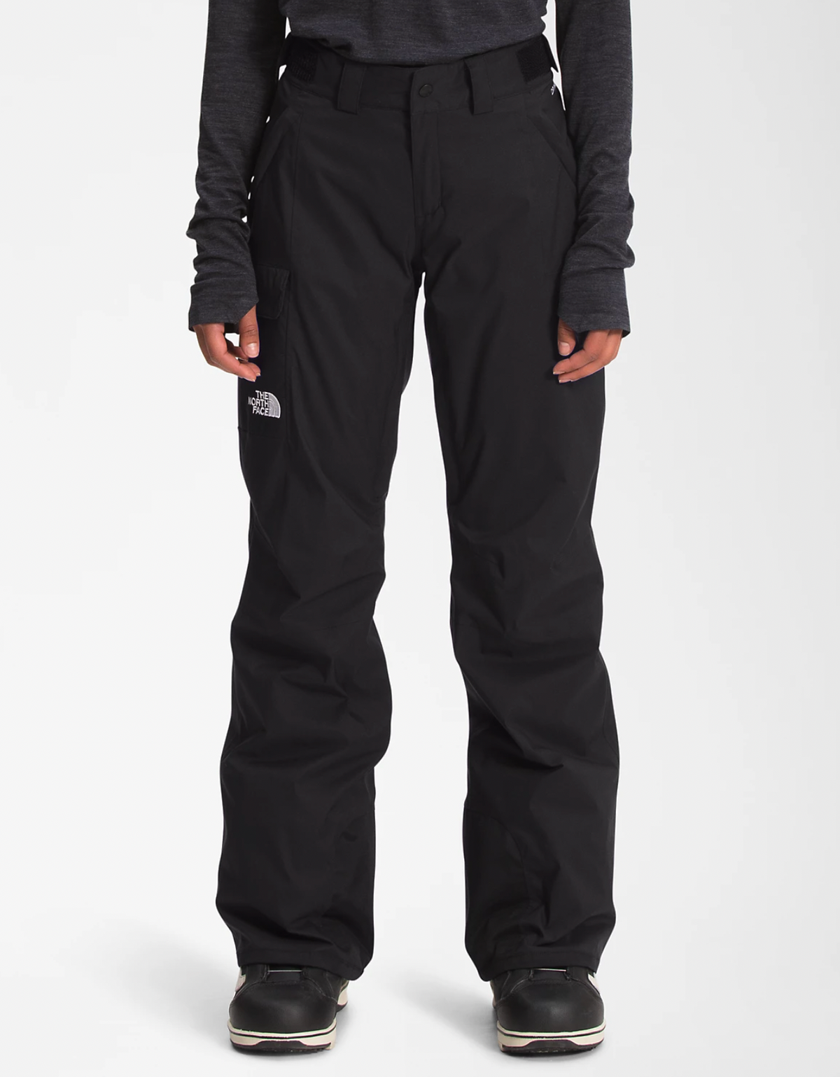 north face black insulated pants