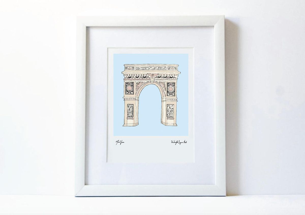 NYC Curated washington square arch