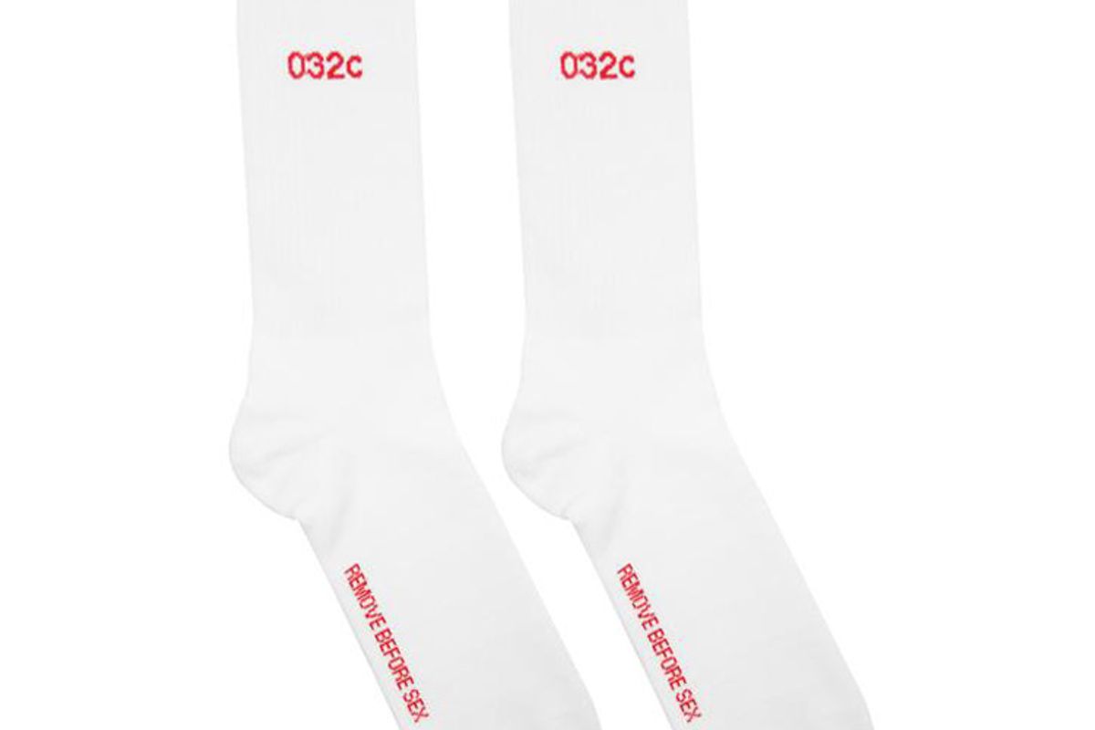 o32c socks remove before sex white socks