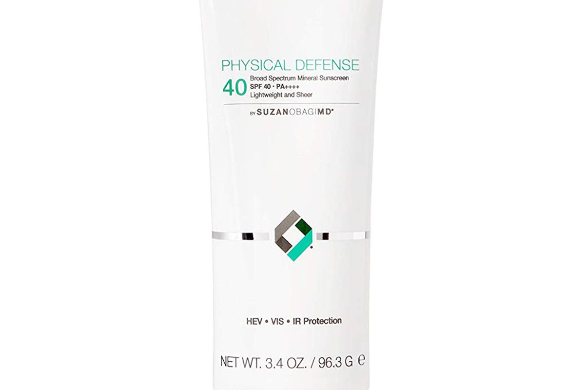 obagi medical suzanobagimd physical defense broad spectrum spf 40 hypoallergenic mineral sunscreen