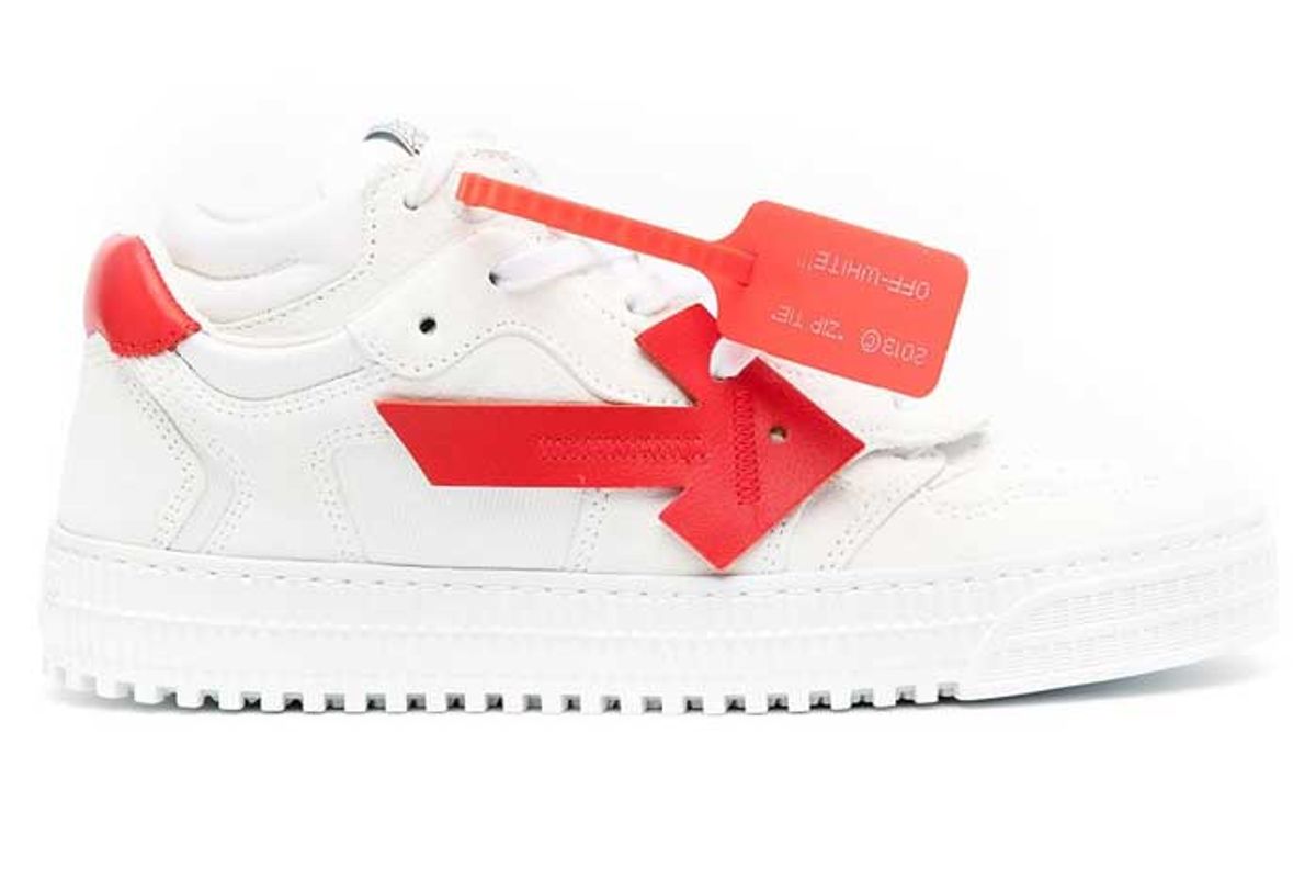 off white 3 0 low top sneakers