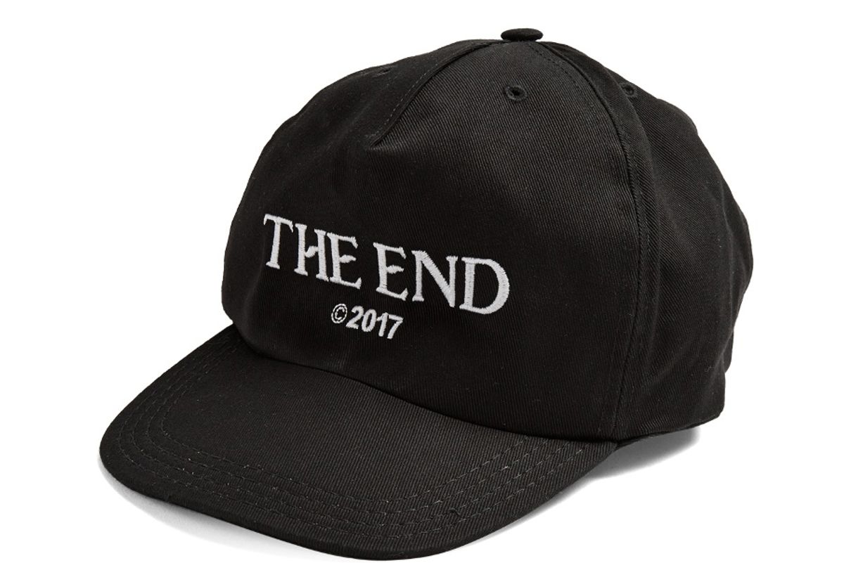 The End Embroidered Cap