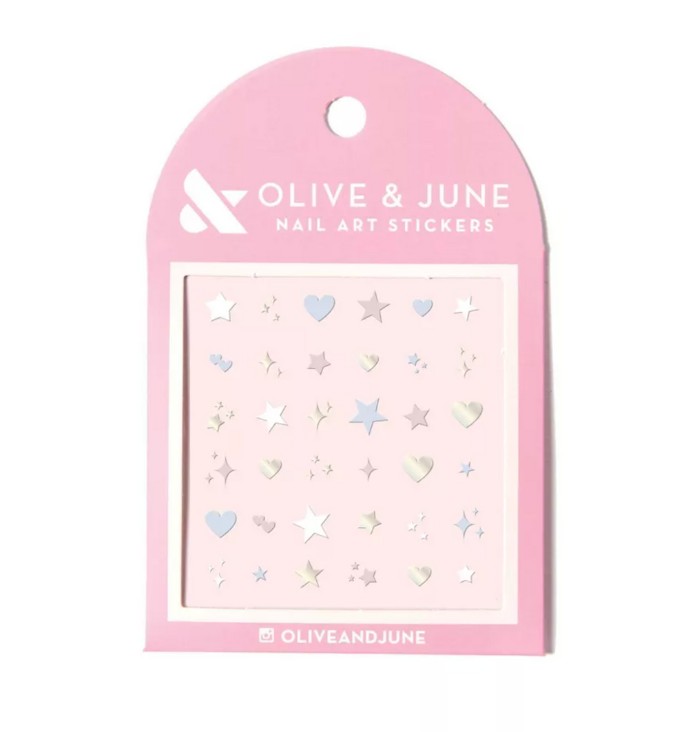 Olive & June Nail Art Stickers in Heart Star