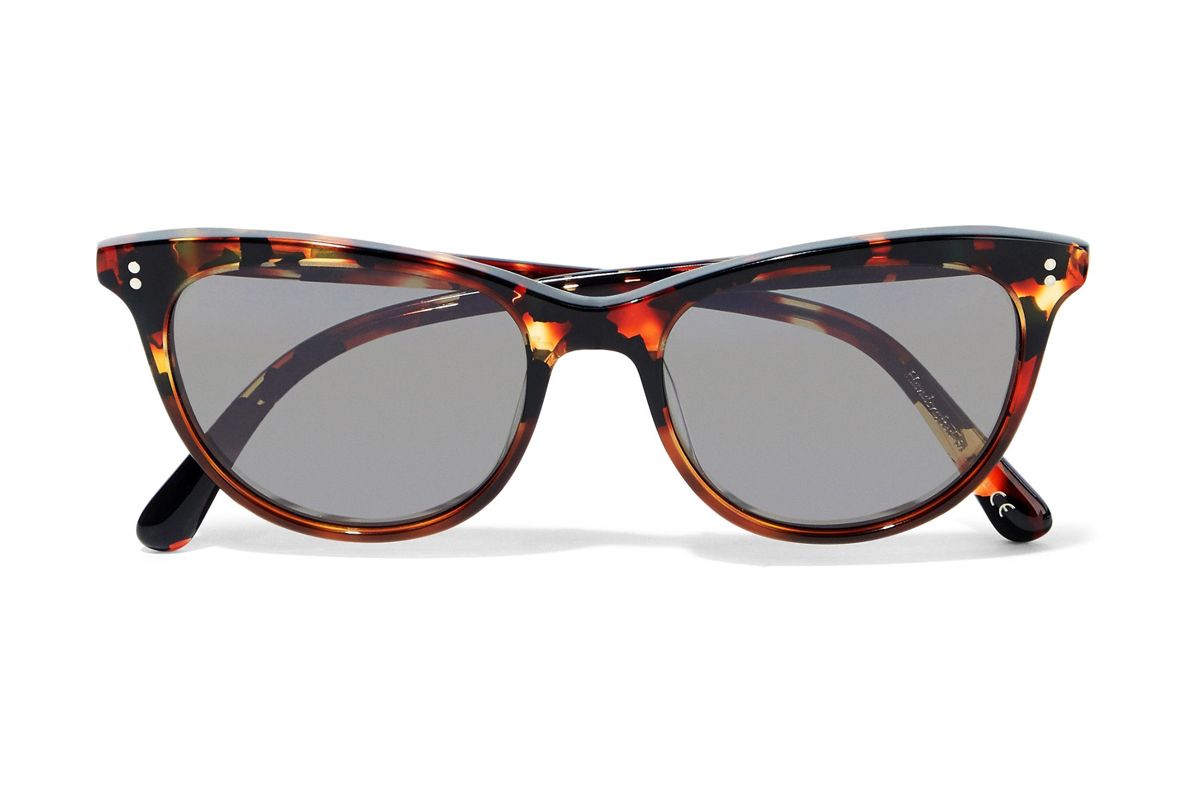 oliver peoples tortoiseshell sunglasses