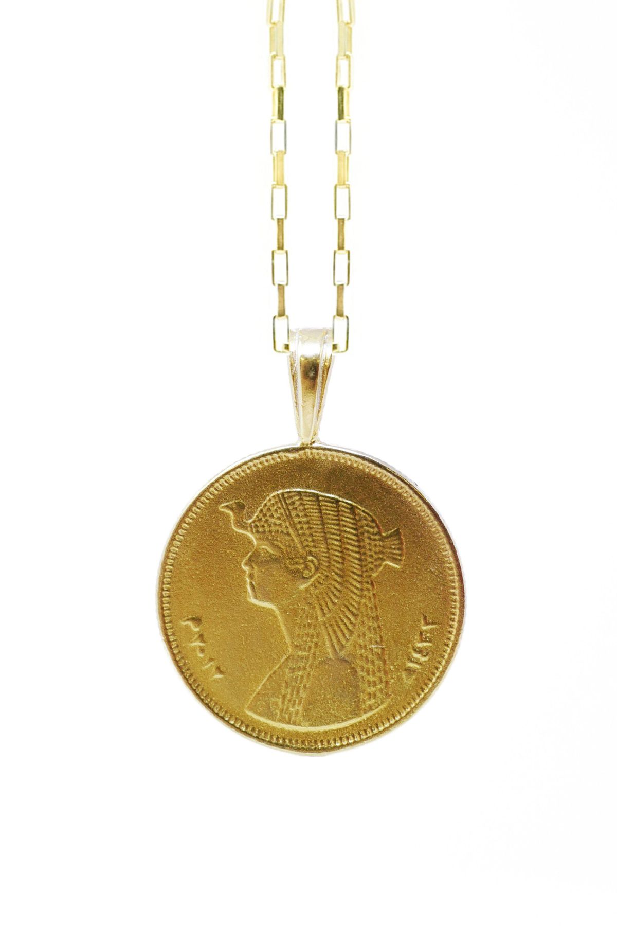 Omi Woods The Egyptian Coin Necklace Stack I