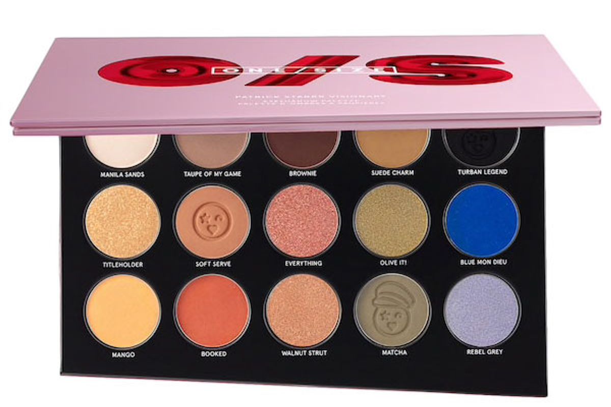 one size by patrick starrr patrick starrr visonary eyeshadow palette