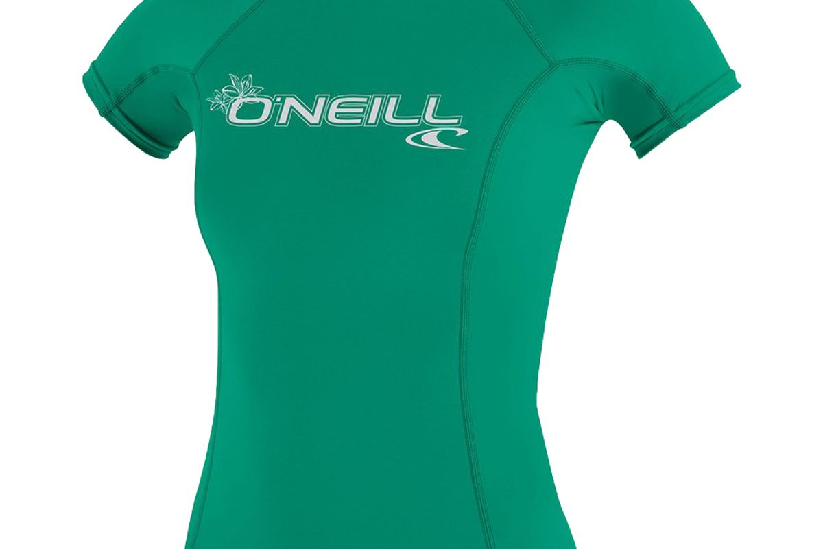 oneill womens basic 50 plus ss rash guard