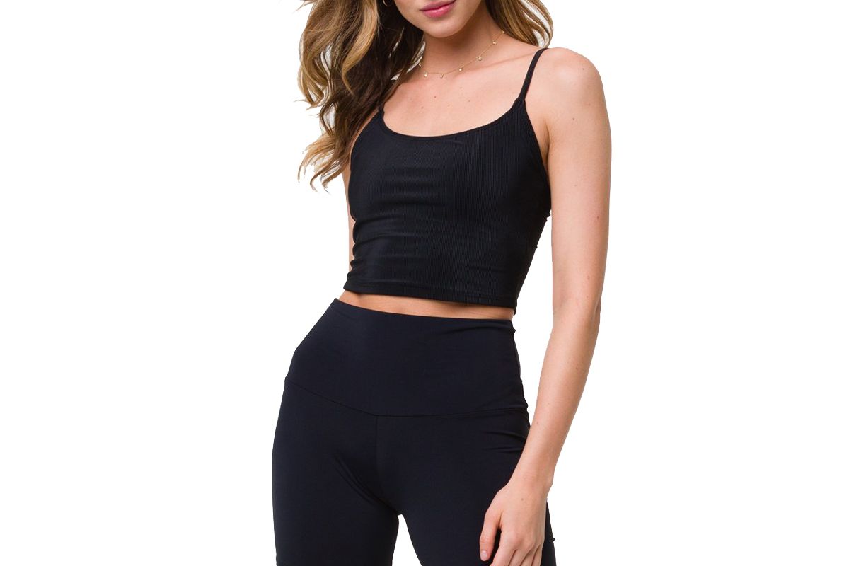 onzie high rise mini biker short black