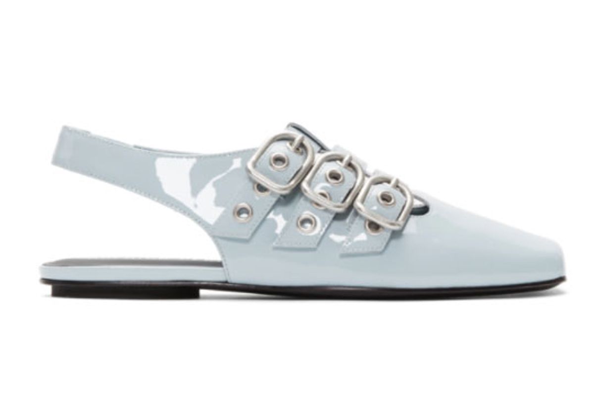 opening ceremony assata buckle flats