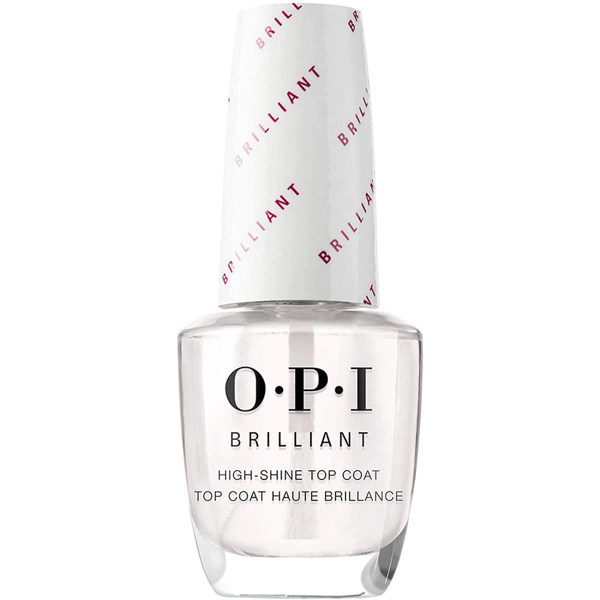 opi nail polish top coat brilliant high shine top coat finish