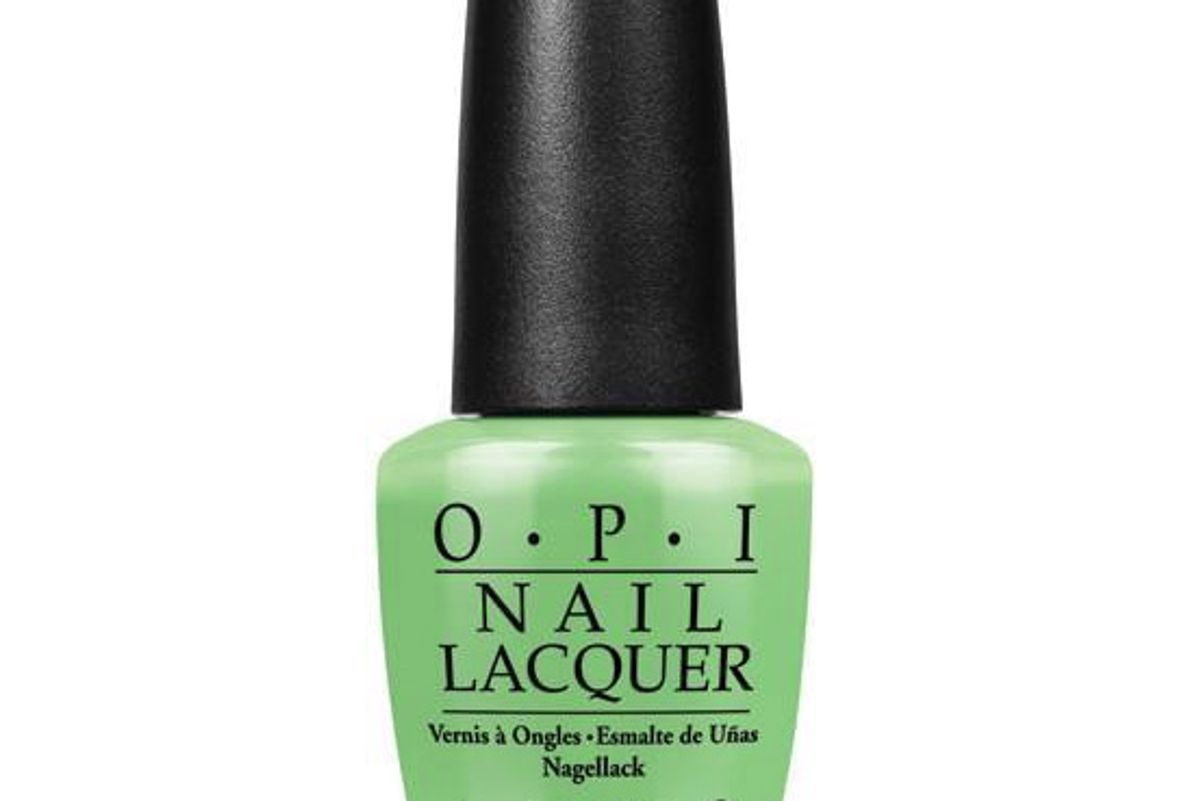 opi you are so outta lime nail lacquer