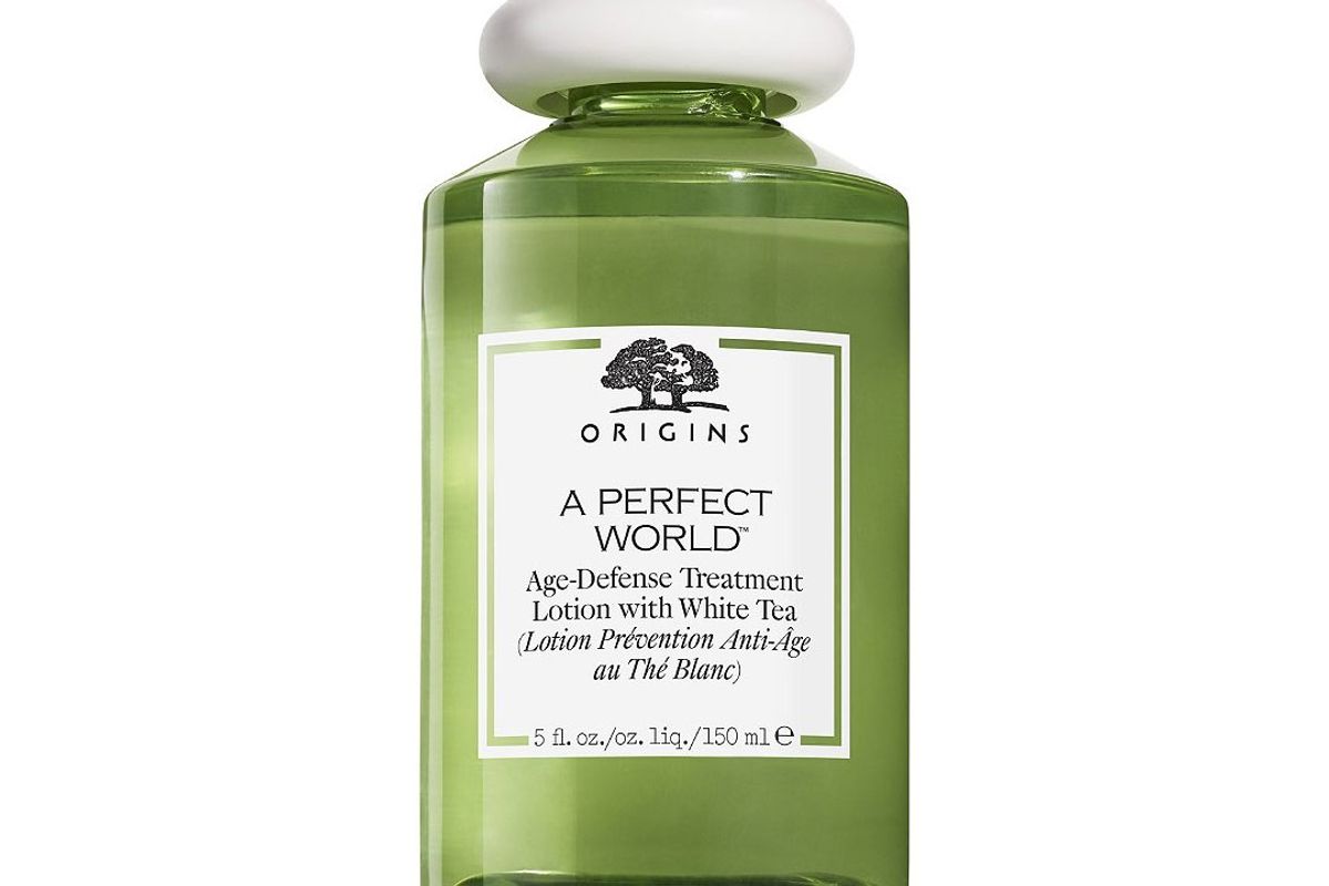 origins a perfect world age defense treatment lotion with white tea