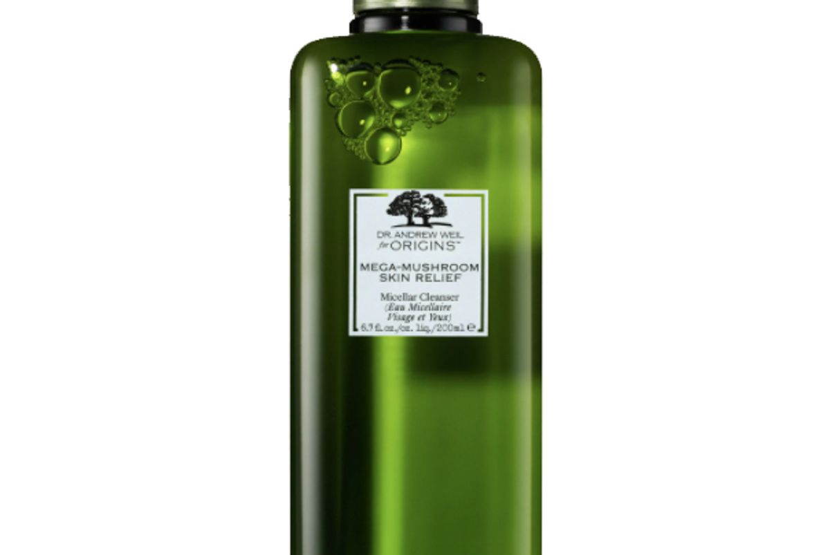 origins mega mushroom skin relief micellar cleanser