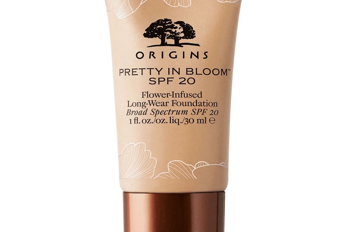 origins pretty in bloom flower infused long wear fondationspf 20