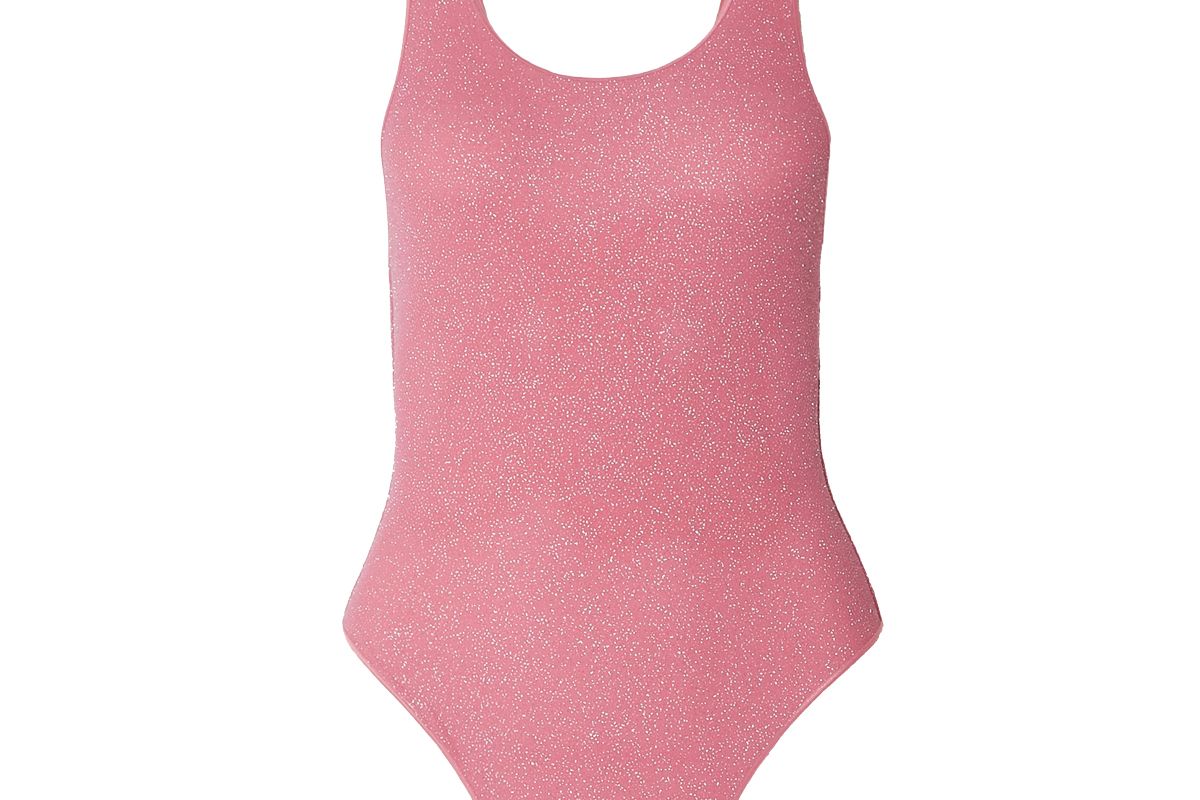 oseree miami stretch lurex swimsuit