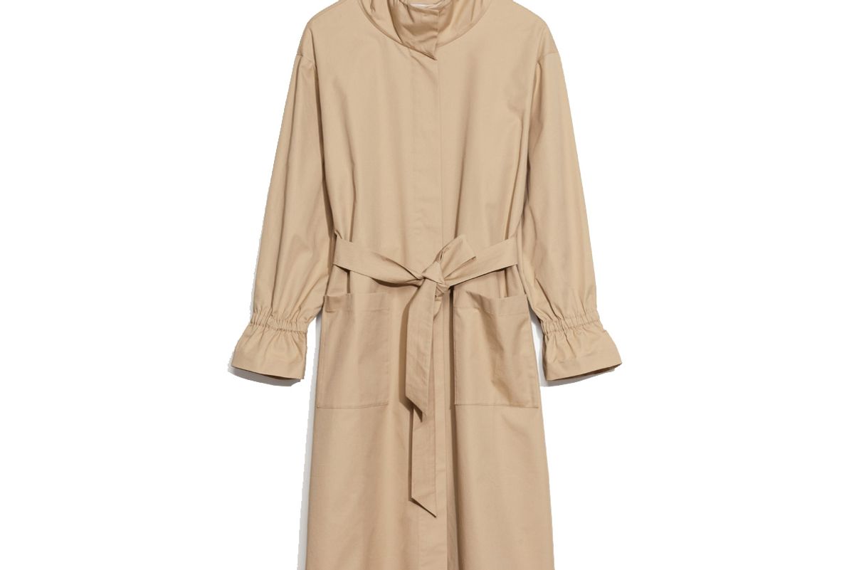Stand-Up Collar Trench Coat
