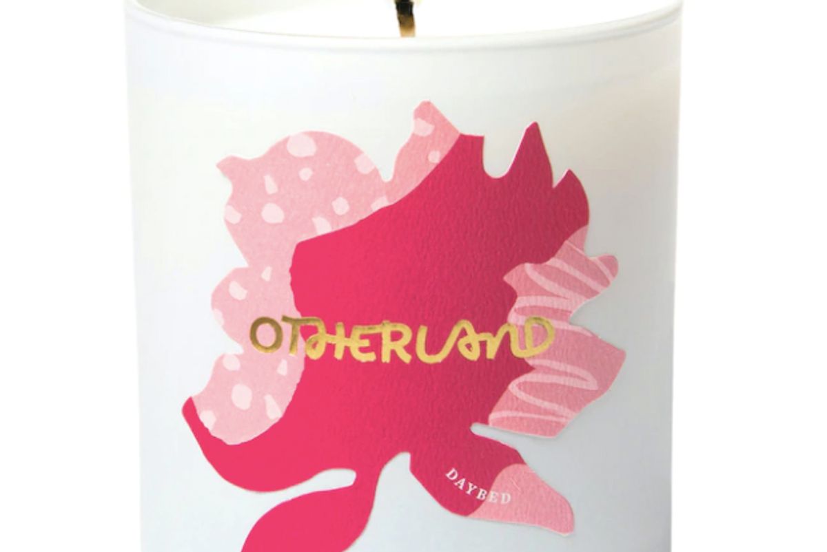 otherland daybed rose vegan candle